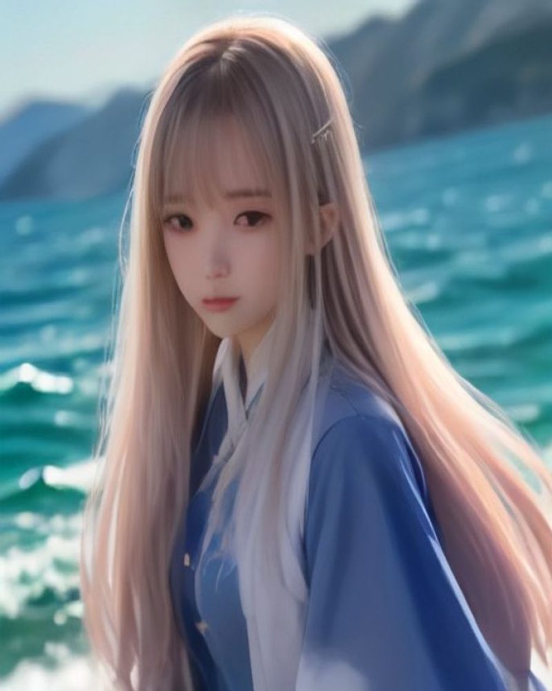 玉女心经电影概念海报：紫罗兰色调背景，一名持剑侠客剪影，充满90年代港产武侠片的怀旧氛围